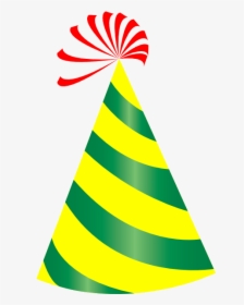 Party Hat Clip Art Look At Images Construction Transparent - Transparent Background Birthday Hat Png, Png Download, Free Download