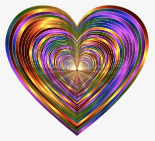 Heart,organ,symmetry - Psychedelic Heart Png, Transparent Png, Free Download