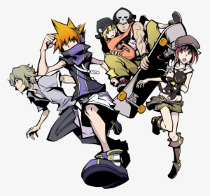 World Ends With You Official Art, HD Png Download, Free Download