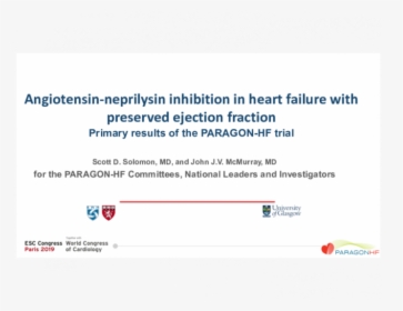 Angiotensin Neprilysin Inhibition In Heart Failure - University Of Glasgow, HD Png Download, Free Download