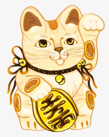 Maneki-neko , Png Download - Domestic Short-haired Cat, Transparent Png, Free Download