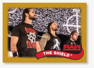 2018 Topps Wwe Heritage The Shield Tag Teams And Stables - Magento, HD Png Download, Free Download