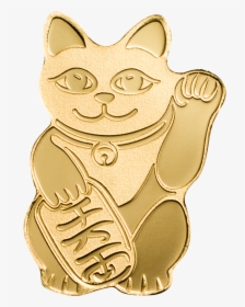 Golden Maneki Neko , Png Download - Katze Goldmünze, Transparent Png, Free Download