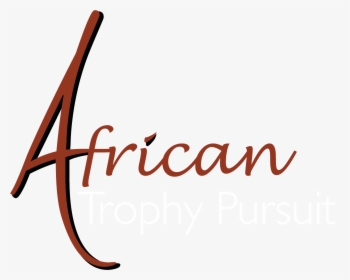 African Hunting Safari With African Trophy Pursuit - Calligraphy, HD Png Download, Free Download