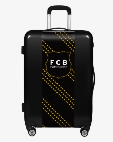 Ugo Bags Fcb Gold Shield - Suitcase, HD Png Download, Free Download