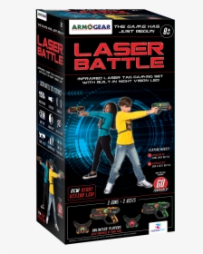 2 Pack Laser Battle Guns & Vest, HD Png Download, Free Download