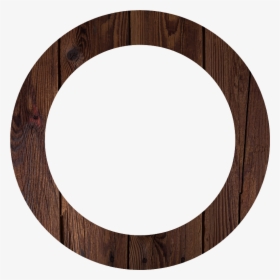 Wood Frame - Circle, HD Png Download, Free Download