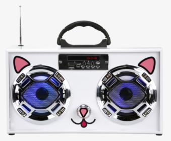 Retro Cat Boombox"     Data Rimg="lazy"  Data Rimg - Cat Mini Boom Box, HD Png Download, Free Download