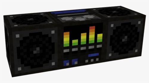 Interlocking Block - Minecraft Boombox Png, Transparent Png, Free Download