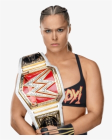 Wwe Ronda Rousey Raw Women's Champion, HD Png Download, Free Download