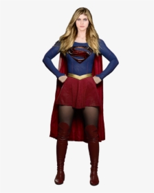 Supergirl Png - Melissa Benoist Cardboard Cutout, Transparent Png, Free Download