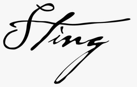 Sting Signature, HD Png Download, Free Download