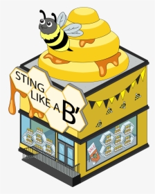 Sting Like A Bee Honey Shop, HD Png Download, Free Download