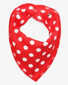 Red Polka Dot Dog Bandana - Polka Dot, HD Png Download, Free Download