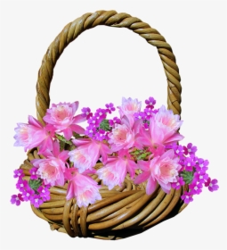 Flowers Basket Png For Wedding, Transparent Png, Free Download