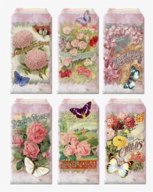 Vintage Floral Tags, HD Png Download, Free Download