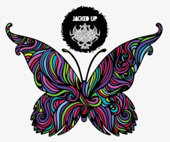 Psychedelic Butterfly, HD Png Download, Free Download