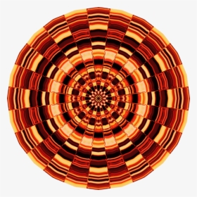 Orange,circle,symmetry - Trippy Weed Graphics, HD Png Download, Free Download
