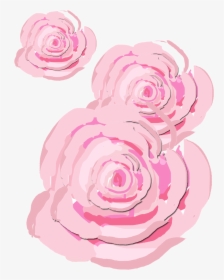 Pink Rose Drawing Png, Transparent Png, Free Download