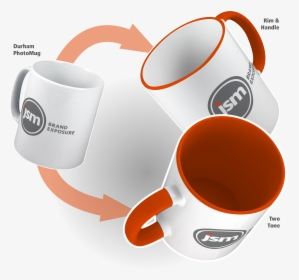 Jsm Two Tone Coloured Promotional Mug Leave A Comment - Coffee Cup, HD Png Download, Free Download