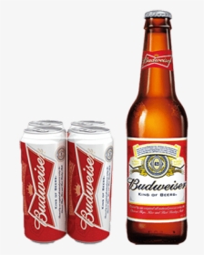 Budweiser - Budweiser Beer Bottle Fl Oz, HD Png Download, Free Download