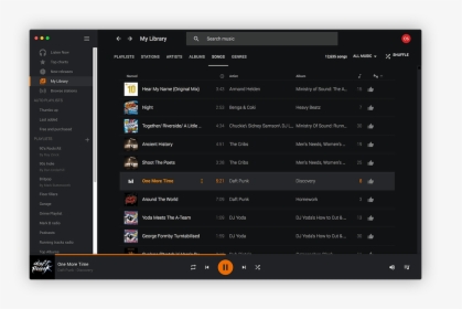 Black Custom Theme - Google Play Music Custom Styles, HD Png Download, Free Download