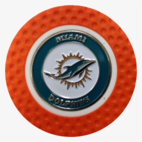 Golf Ball Marker Nfl Miami Dolphins - Miami Dolphins, HD Png Download, Free Download