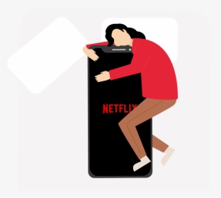 I Love Netflix Simple Minimal Website App Icon Ux Web - Netflix Illustration Png, Transparent Png, Free Download