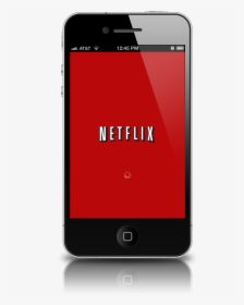 Netflix Iphone App Icon - Netflix On An Iphone, HD Png Download, Free Download