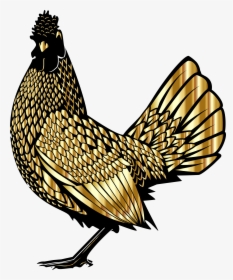 Fowl,fauna,wing - Golden Rooster Png, Transparent Png, Free Download