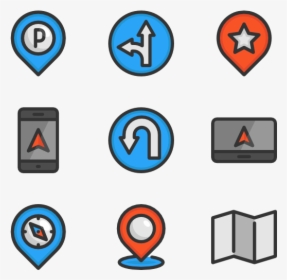 Gps Icon Png - Gps Icons, Transparent Png, Free Download