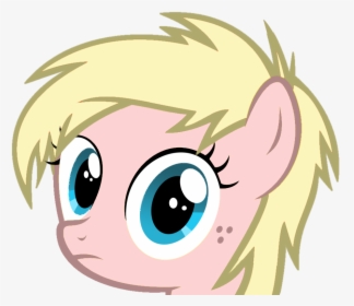 Artist Needed, Freckles, Frown, Looking At You, Oc, - Sweetie Belle Stare, HD Png Download, Free Download