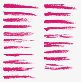Pink Chalk Line Png - Transparent Lipstick Line Png, Png Download, Free Download
