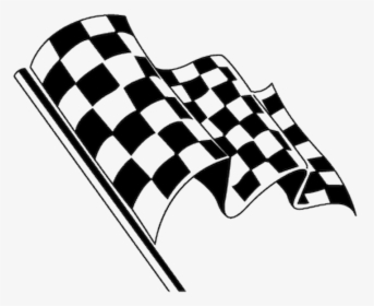 Race Flag Logo Decal - Racing Flag Gif Transparent, HD Png Download, Free Download