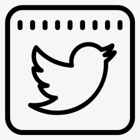 Transparent White Twitter Png - Twitter Logo Black Transparent, Png Download, Free Download