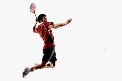 Badminton Smash Racket Clip Art - Transparent Background Badminton Png, Png Download, Free Download