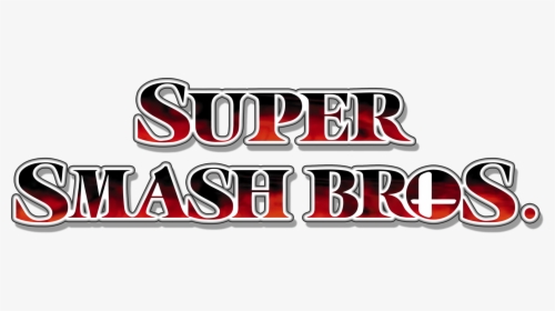 #logopedia10 - Smash Bros Melee Logo Png, Transparent Png, Free Download