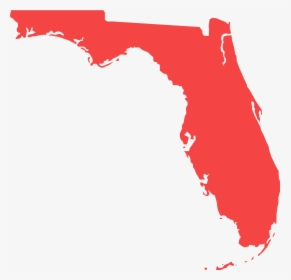 Florida Map Silhouette, HD Png Download, Free Download