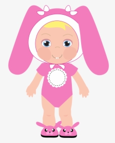 Free Baby Girl Clipart Pictures Clipartix - One Year Old Baby Clip Art, HD Png Download, Free Download