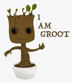 Baby Groot Png Clipart - Groot, Transparent Png, Free Download