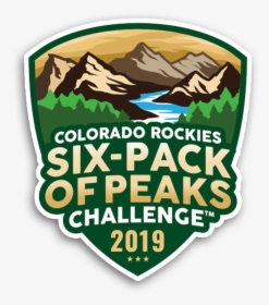 2019 Colorado Six-pack Of Peaks Challenge - Emblem, HD Png Download, Free Download