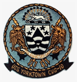 Uss Yorktown Insignia, 1961 (nh 71937 Kn) - Emblem, HD Png Download, Free Download