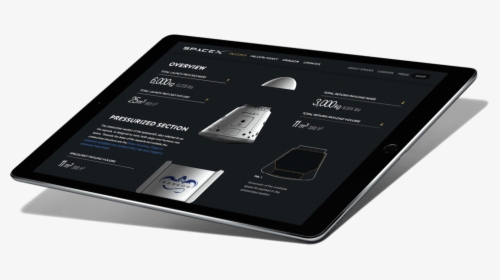 Spacex On Ipad - Smartphone, HD Png Download, Free Download