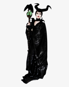 Maleficent Png Transparent Image - Black And White Joker Halloween Costume, Png Download, Free Download