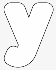 Cut Out Letter Y - Sketch Of Letter Y, HD Png Download, Free Download