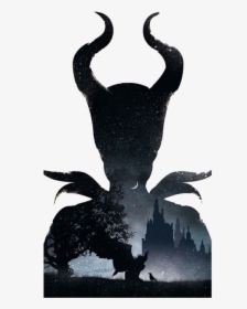 Image Maleficent Desktop Wallpaper - Maleficent Silhouette, HD Png Download, Free Download