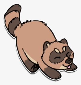 Hey There - Furry Racoon Art, HD Png Download, Free Download