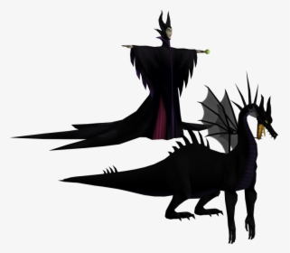 Download Zip Archive - Maleficent Kingdom Hearts Model, HD Png Download, Free Download