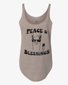 Bb Ash Peace And Blessings Tank, HD Png Download, Free Download