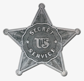 Badge Of The United States Secret Service - Us Secret Service Star, HD Png Download, Free Download